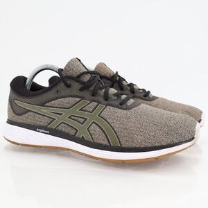 Asics Patriot 11 Mens 9.5 Olive Canvas Mesh Low Top Running Shoes